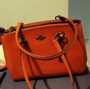 Red 100% authentic coach purse
